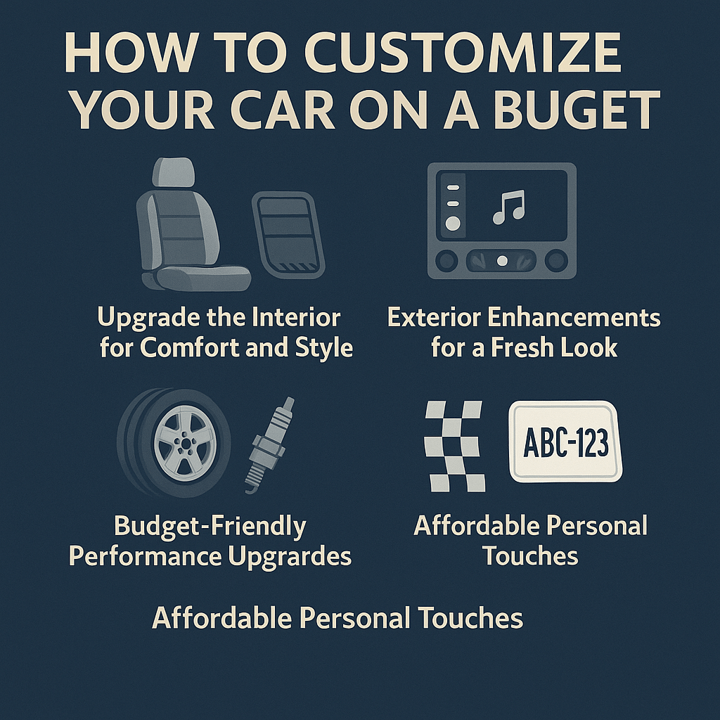 How to personalise your car without breaking the bank