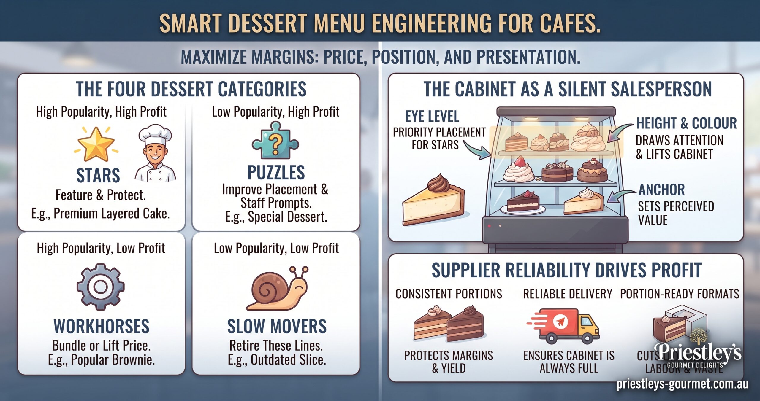 Smart Dessert Menus